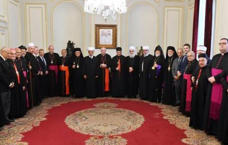 ASIA/LEBANON - Cardinal Parolin to religious leaders: amid conflict, Lebanon must remain a model of coexistence