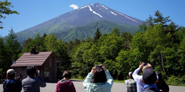 Four people die on Japan’s Mount Fuji just days ahead of climbing season