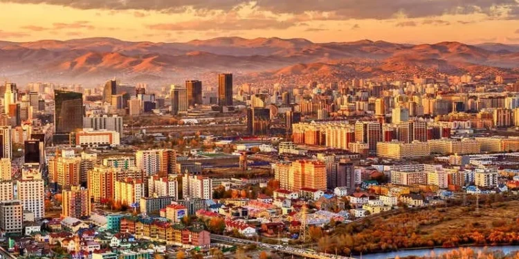 Ulaanabaatar Cityscape, Capital City Of Mongolia, Central-East Asia
