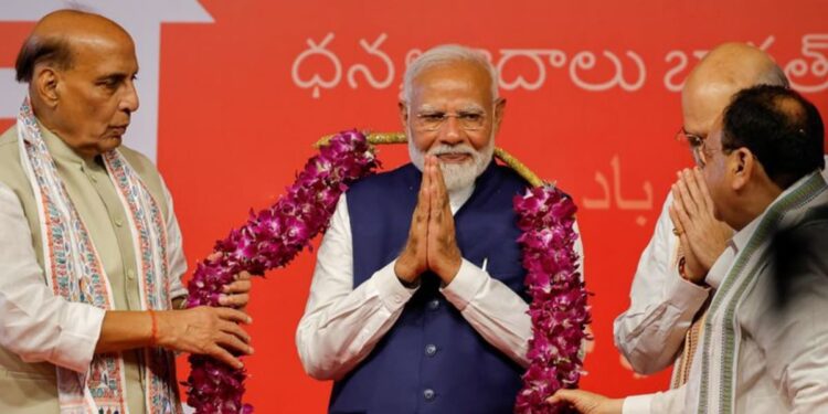 Modi-led alliance agrees to form next India government