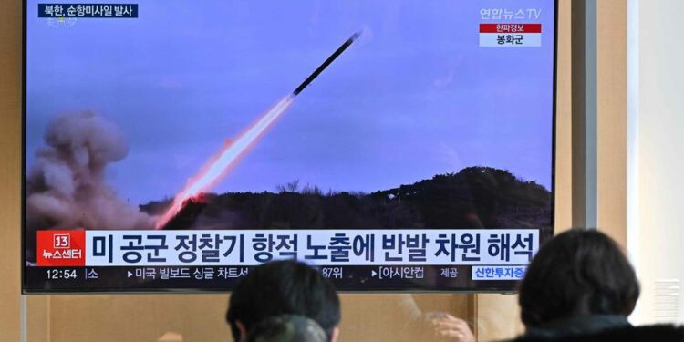 North Korea launches cruise missiles amidst South Korean drills