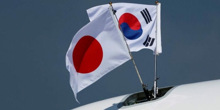 South Korea, Japan vow to take steps to defend their currencies