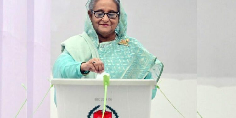 Bangladesh's PM Hasina wins fourth consecutive term as expected