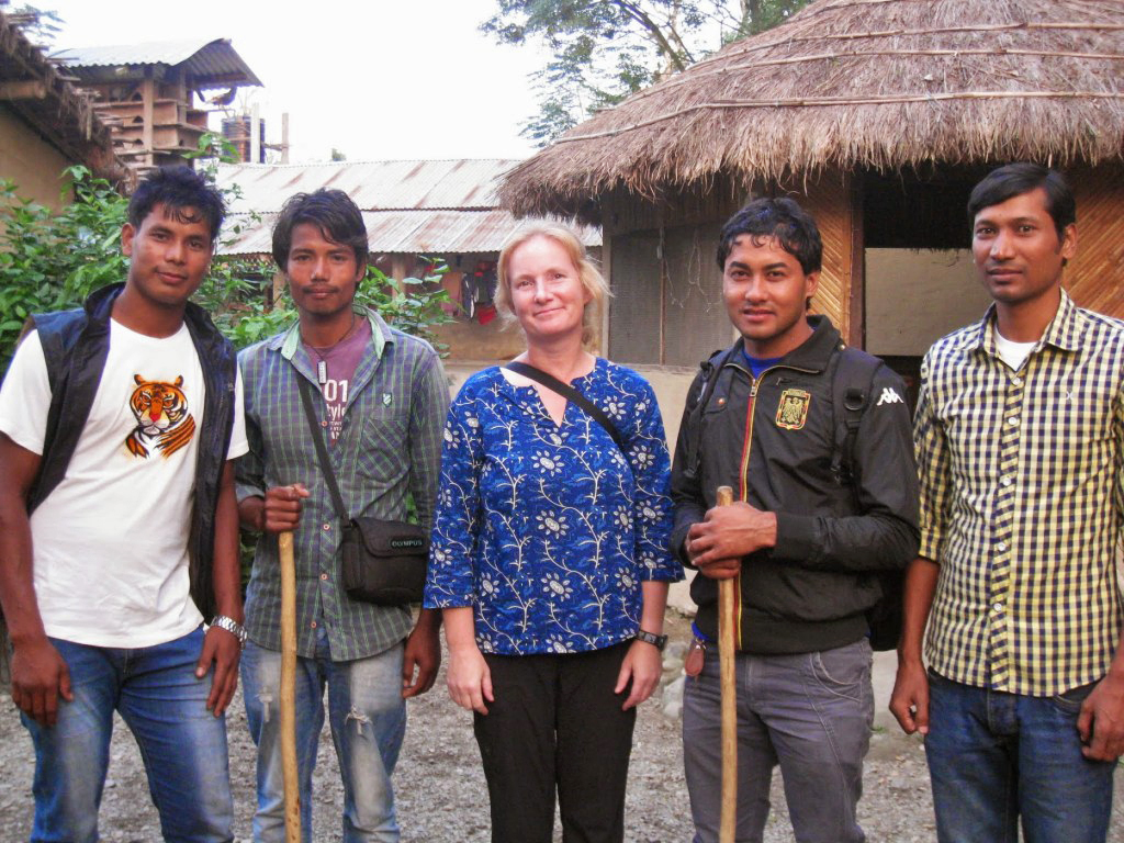 Allendorf with a community-based anti-poaching unit