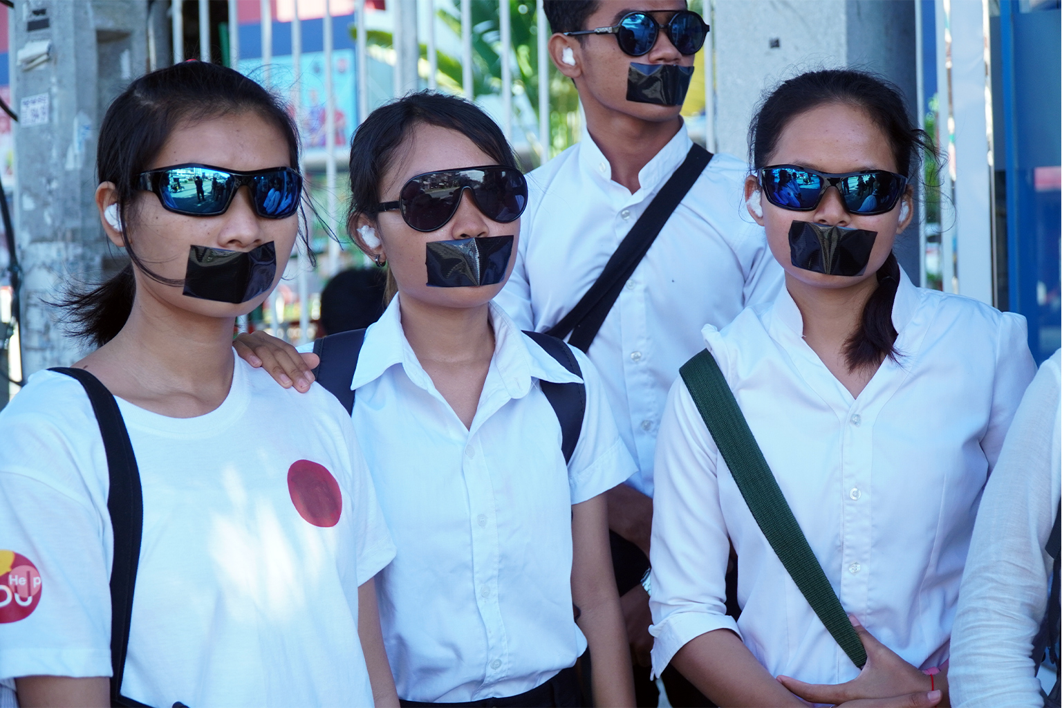 Mother Nature Cambodia activists.