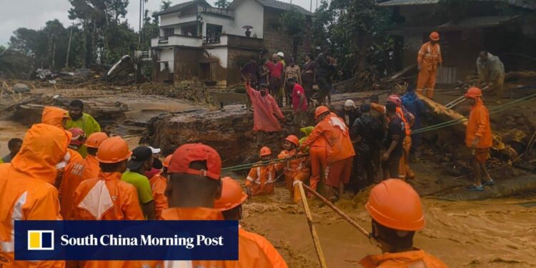 Landslides in India’s Kerala kill at least 23, hundreds feared trapped