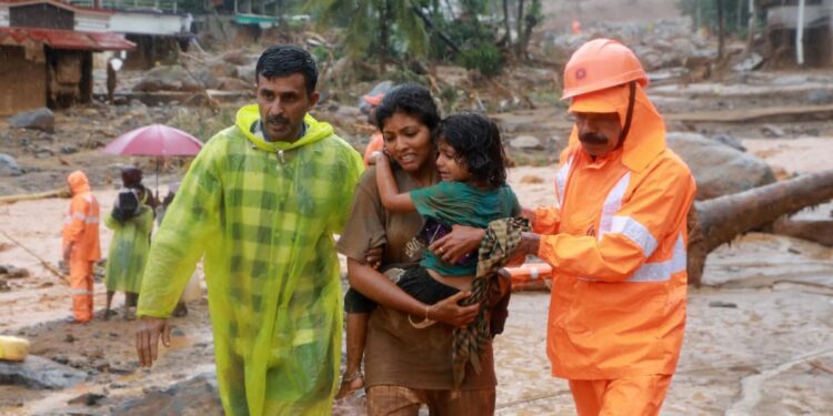 Landslides in India's Kerala kill over 40 people; hundreds feared trapped