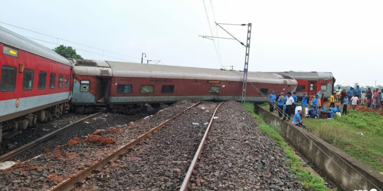 Passenger train derails in India, killing 2 passengers and injuring 20 others