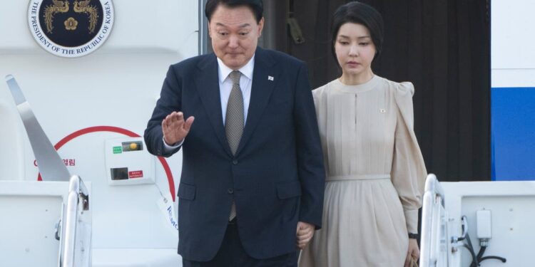 Prosecutors question South Korea’s first lady for over Dior bag scandal