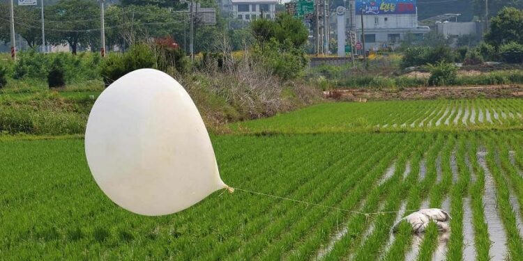 South Korea responds to North’s trash balloons with loudspeaker broadcasts