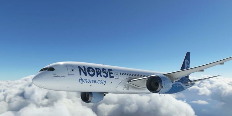 Norse claims first Norway-Australia nonstop with chartered 787-9 flight to Darwin