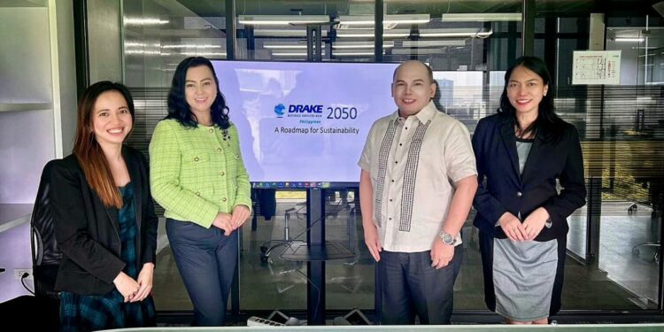 Drake Business Services Asia Philippines and UN Laureate Glenn Banaguas champion new era of sustainability