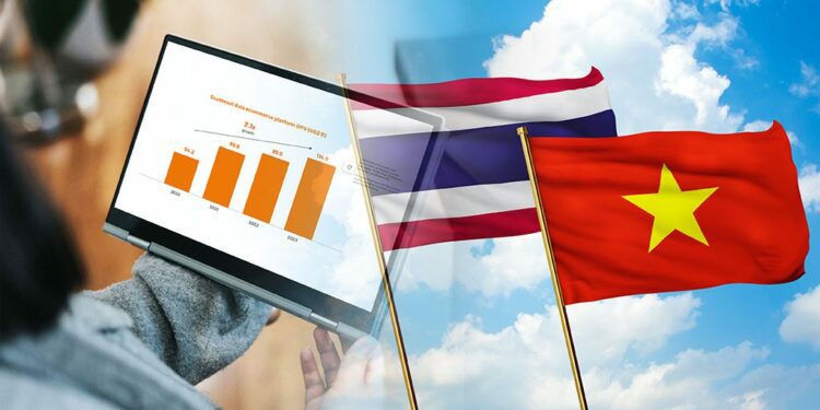 E-commerce in Southeast Asia Soars with Thailand and Vietnam Leading in Growth