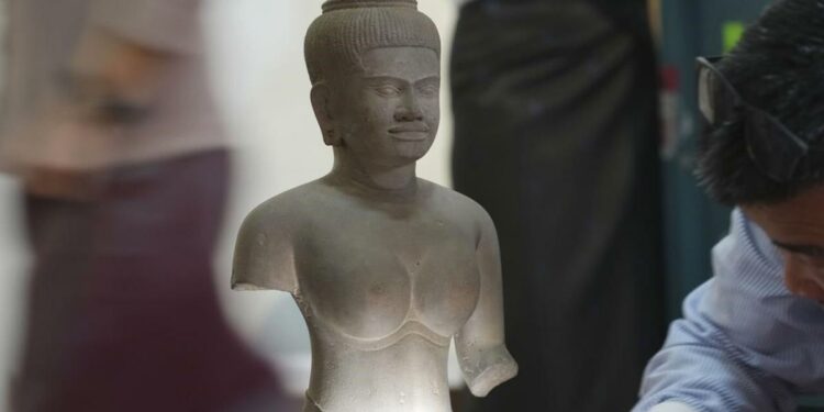 Cambodia welcomes the Met's repatriation of centuries-old statues looted during past turmoil