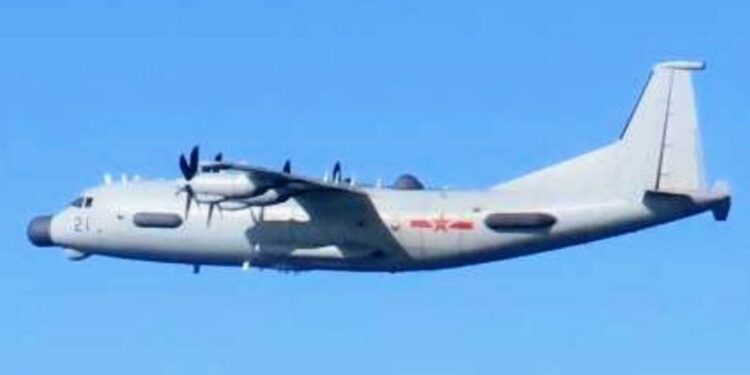 Chinese surveillance plane breaches Japanese airspace for first time