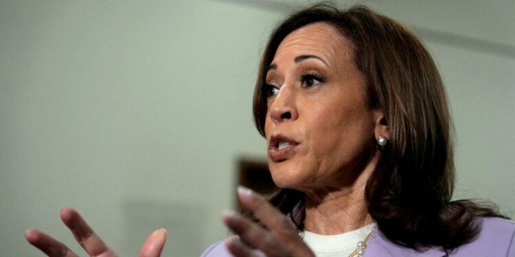 Harris says Fed is independent and she would never interfere in its decisions