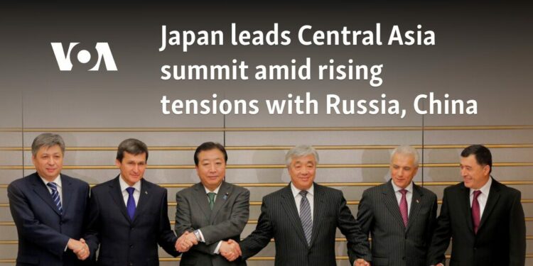 Japan leads Central Asia summit amid rising tensions with Russia, China 