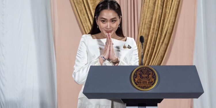 Paetongtarn Shinawatra sworn in as Thailand’s youngest-ever prime minister