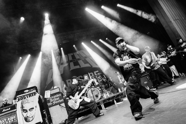 Australian hardcore band Speed (pictured performing at the Enmore Theatre...