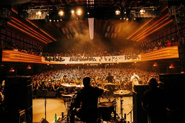 Australian hardcore band Speed (pictured performing at the Enmore Theatre...