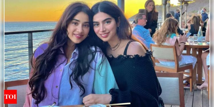 Khushi Kapoor’s excitement soars as Janhvi Kapoor’s new track from 'Devara' drops | Hindi Movie News