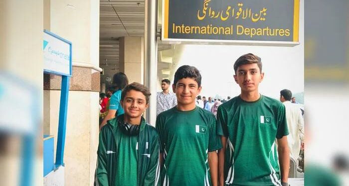 Pakistan’s U12 Tennis team departs for Kazakhstan - Tennis