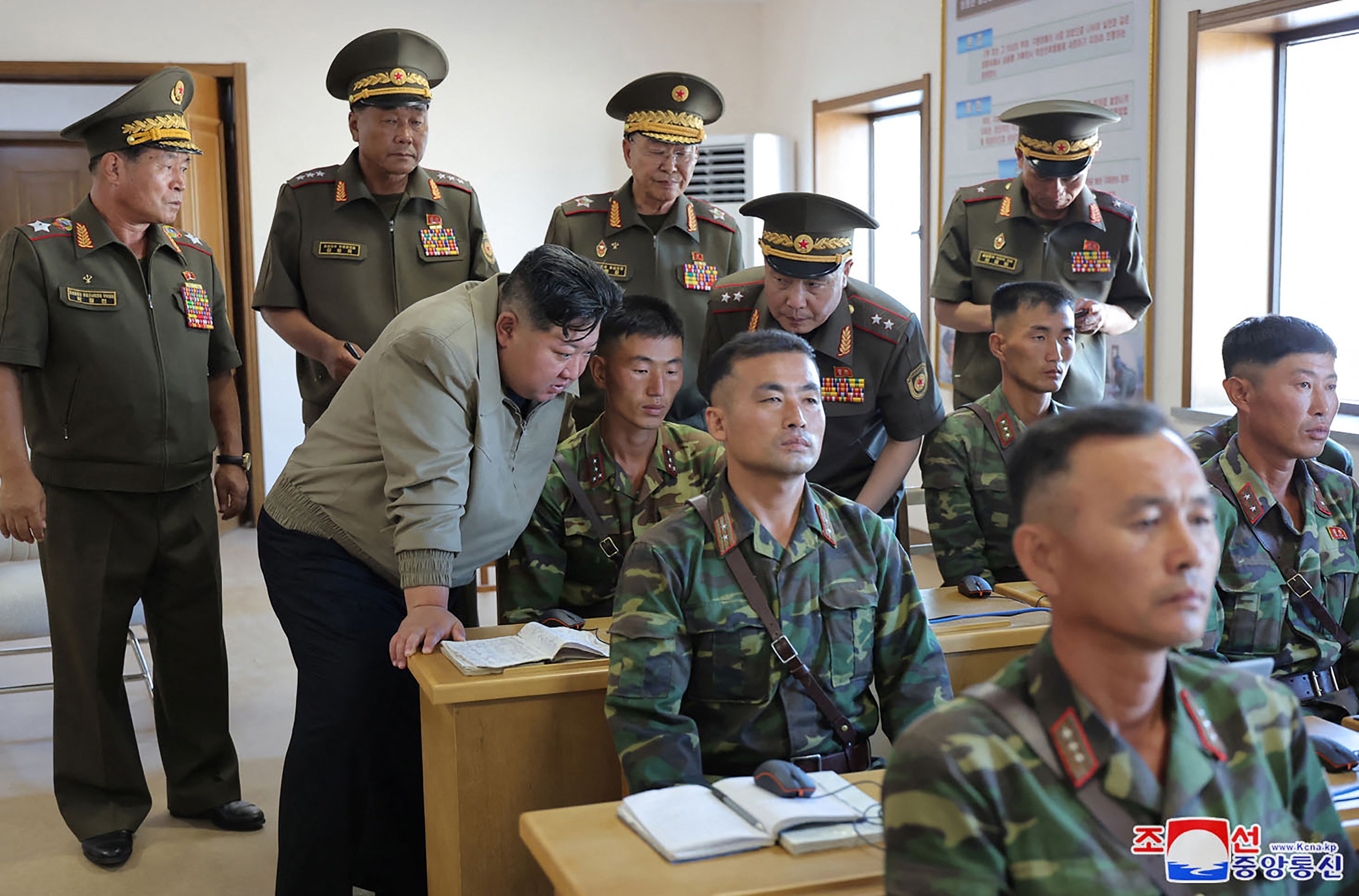 Kim Jong-un visits a training base for special forces of the Korean People’s Army at an undisclosed location on 11 September 2024