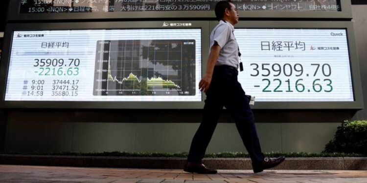 Asia shares slip, China inflation surprisingly soft