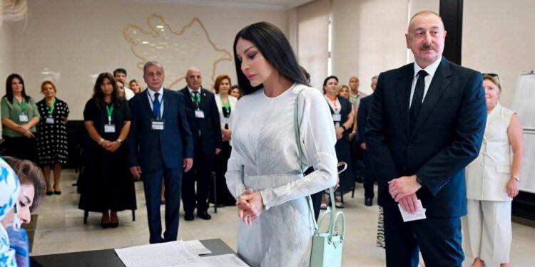 Azerbaijan holds parliamentary election expected to retain presidential party's dominance 