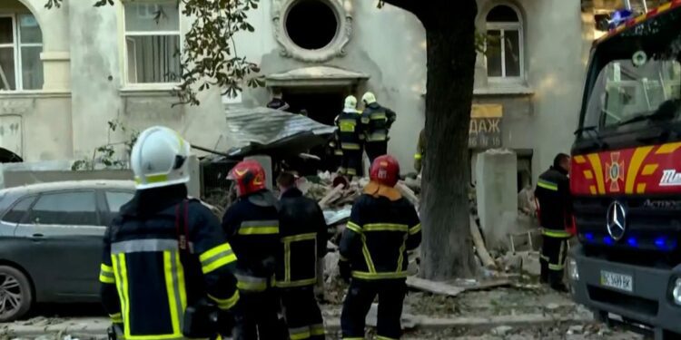 Deadly Russian Missile Attacks On Lviv Destroy Historic Apartments