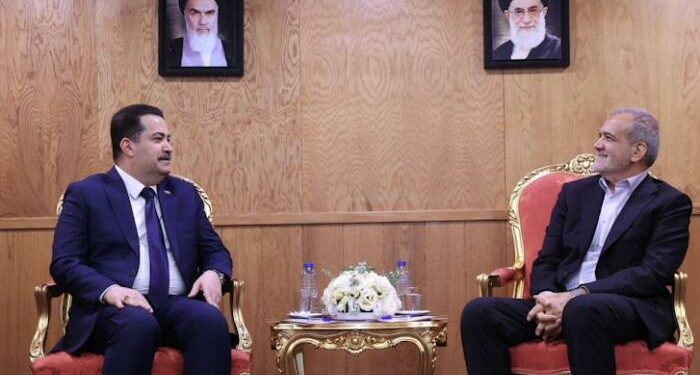 IRAN – IRAQ Iranian President Pezeshkian makes first official visit abroad to Iraq