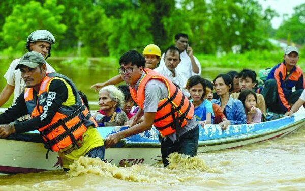 Myanmar junta requests for aid to cope with deadly floods