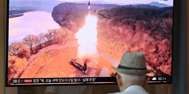 North Korea fires short-range missiles off east coast, South Korea military says