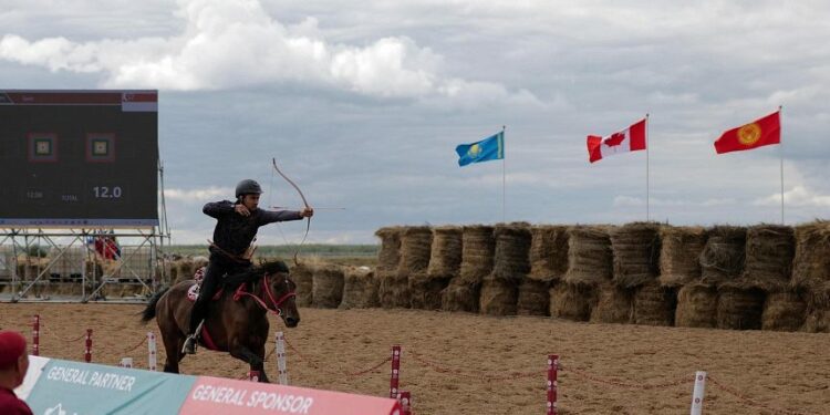 Singapore’s horseback and traditional archers take aim at World Nomad Games