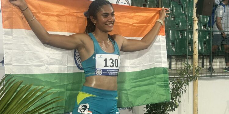 South Asian Junior Athletics Championships: ‘Track was fast, but I didn’t run well,’ says Unnathi after winning 100m hurdles gold