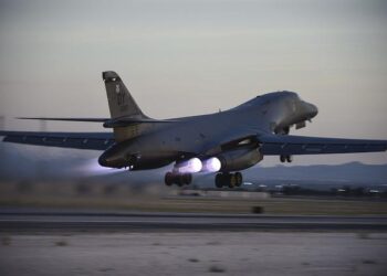 B-1 Bombers, Philippine Fighters Maneuver Over South China Sea – Air & Space Forces Magazine