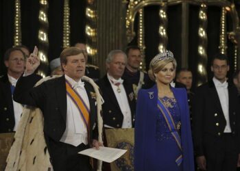 Queen Maxima of the Netherlands wears a symbolic brooch on a state visit to Cyprus with King Willem-Alexander – the first for any Dutch monarch – Tatler