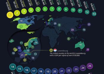 The Richest Countries in Asia – WorldAtlas