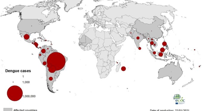 Over 800 dengue cases reported from 57 districts in Nepal since January – Asia News Network