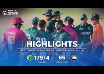 PAK-A vs UAE Head to Head, Emerging Teams Asia Cup 2024: Pakistan A vs United Arab Emirates Records – myKhel