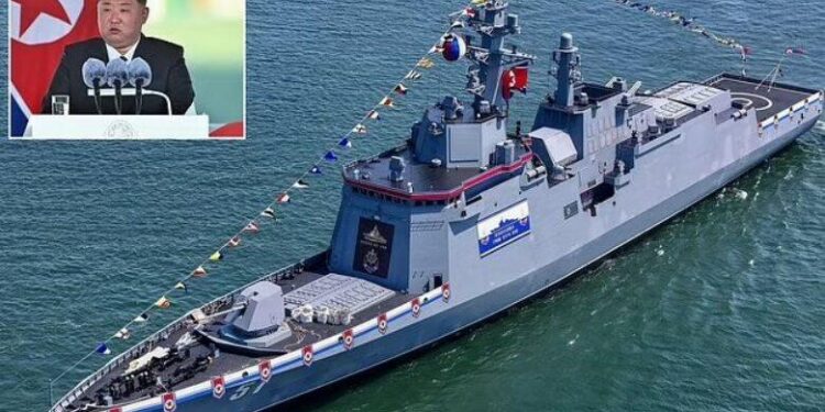 North Korean warship launch flops before Kim Jong-un, a blow to his ‘prestige’ – South China Morning Post