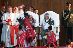 Video from pope’s East Timor visit misrepresented as Israelis fleeing Iranian bombardment – AFP Fact Check