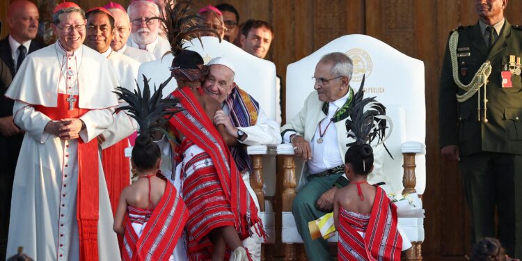 Video from pope’s East Timor visit misrepresented as Israelis fleeing Iranian bombardment – AFP Fact Check