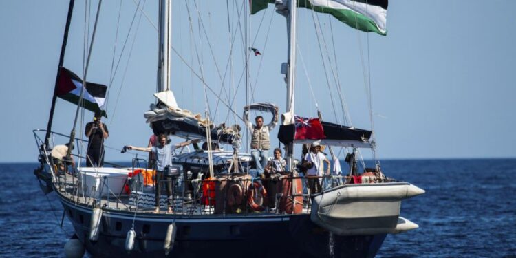 A Gaza-bound ship that left Cyprus with 1,200 tons of food aid nears Israeli port – yahoo.com