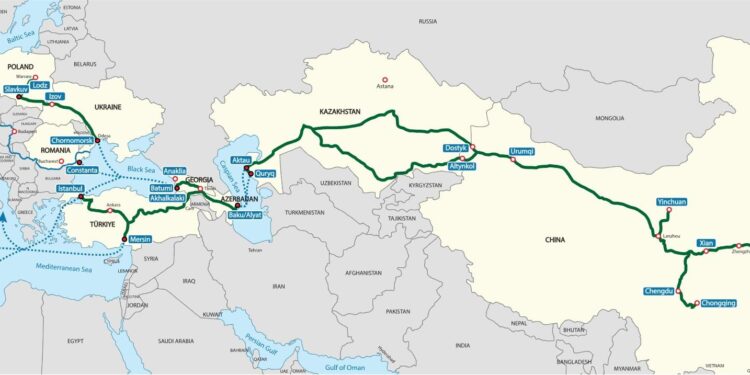Turkmenistan, Azerbaijan, Georgia, and Romania Advance Caspian Sea-Black Sea Transport Corridor – The Times Of Central Asia