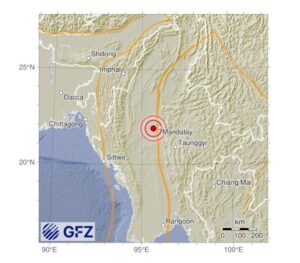 The Mw7.7 Myanmar earthquake: a continental longest surface-rupturing supershear cascading event – Nature