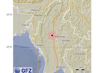 The Mw7.7 Myanmar earthquake: a continental longest surface-rupturing supershear cascading event – Nature