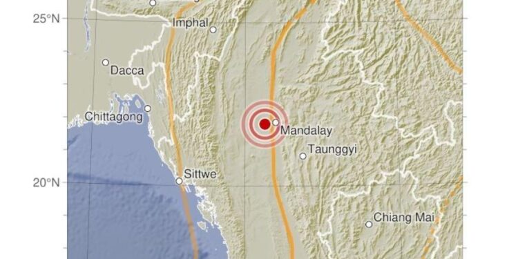 The Mw7.7 Myanmar earthquake: a continental longest surface-rupturing supershear cascading event – Nature