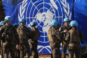 UN peacekeeping force in Lebanon shoots down Israeli drone – BBC