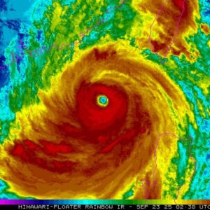 A million evacuated as second super typhoon barrels towards Philippines – The Telegraph